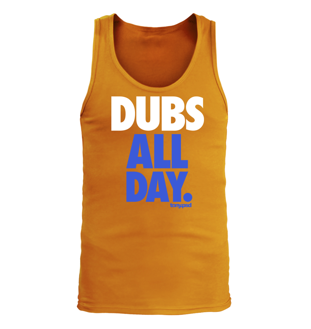 Dubs All Day. - Men's Tank Top - Golden State Warriors Curry - Picture 5 of 5