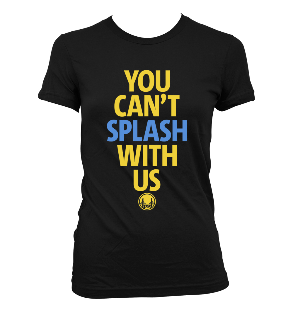 Can't Splash - Damen T-Shirt - Golden State Warriors Curry - Bild 2 von 4