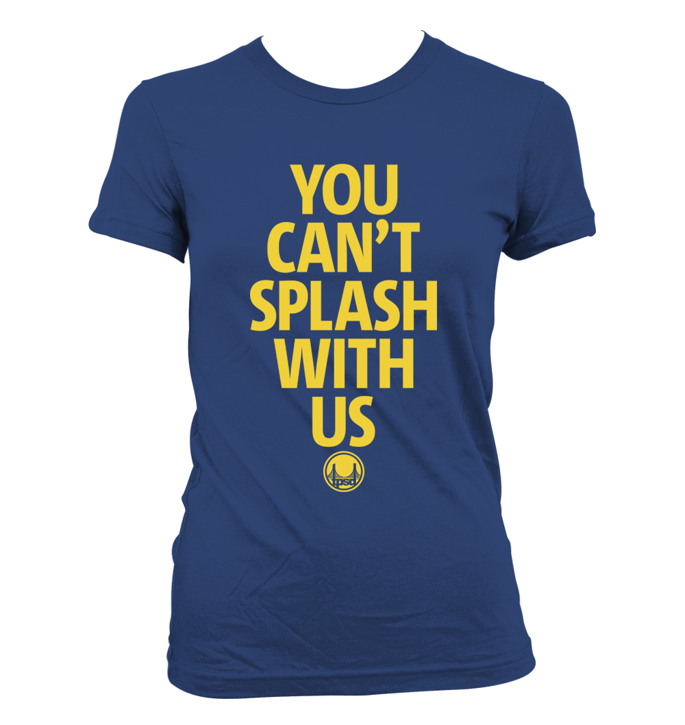 Can't Splash - Damen T-Shirt - Golden State Warriors Curry - Bild 4 von 4