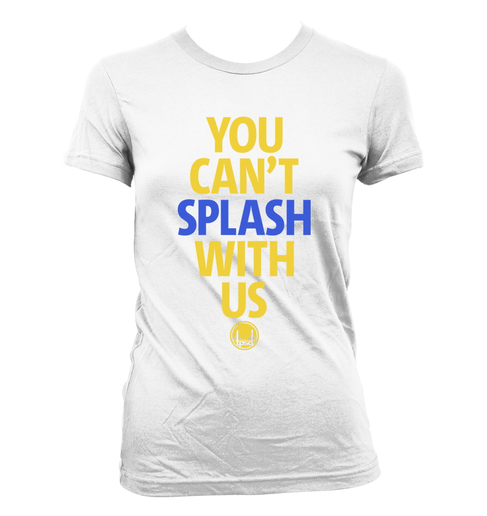 Can't Splash - Damen T-Shirt - Golden State Warriors Curry - Bild 3 von 4