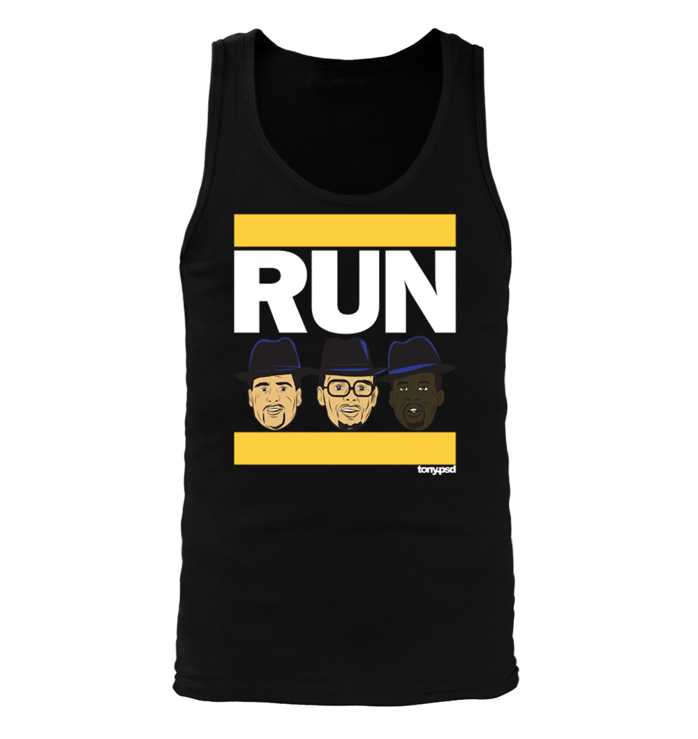RUN TCG - Men's Tank Top - Golden State Warriors - Picture 2 of 5