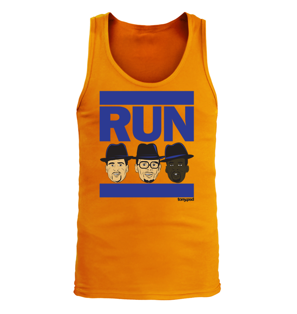 RUN TCG - Men's Tank Top - Golden State Warriors - Picture 4 of 5