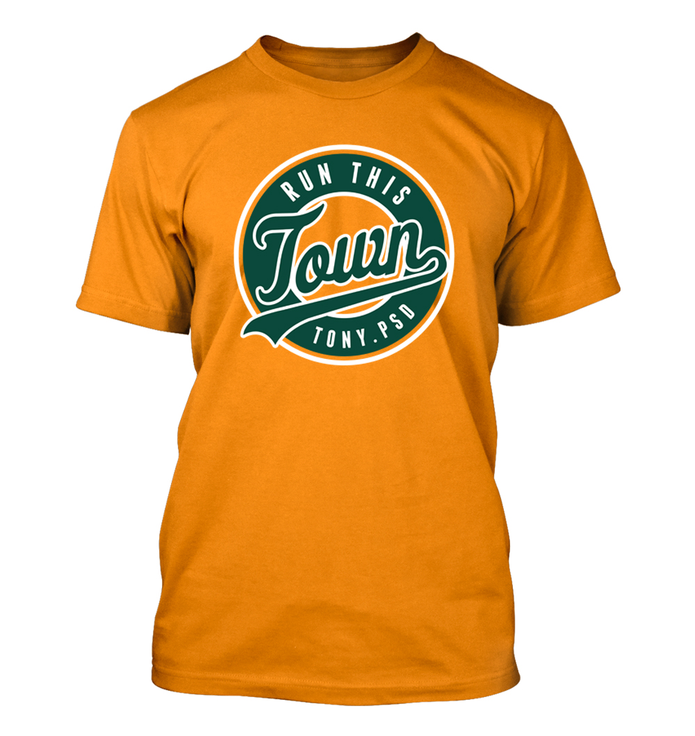 Run This Town - Men's T-Shirt - Oakland Athletics A's