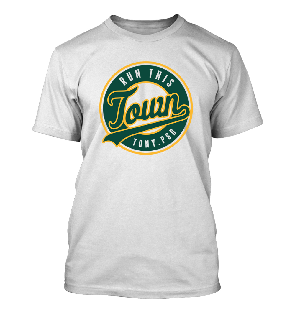 Run This Town - Men's T-Shirt - Oakland Athletics A's