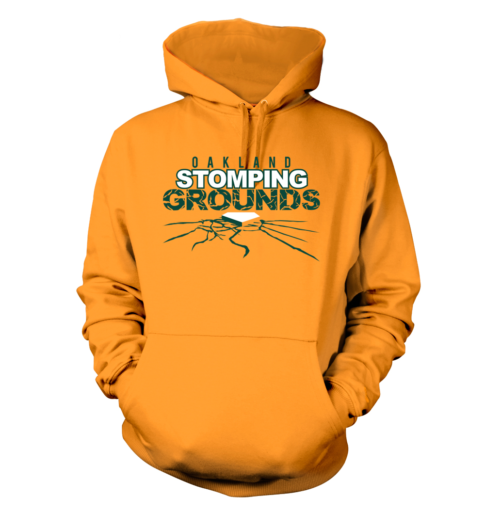 Stomping Grounds - Men's Hoodie - Oakland Athletics A's