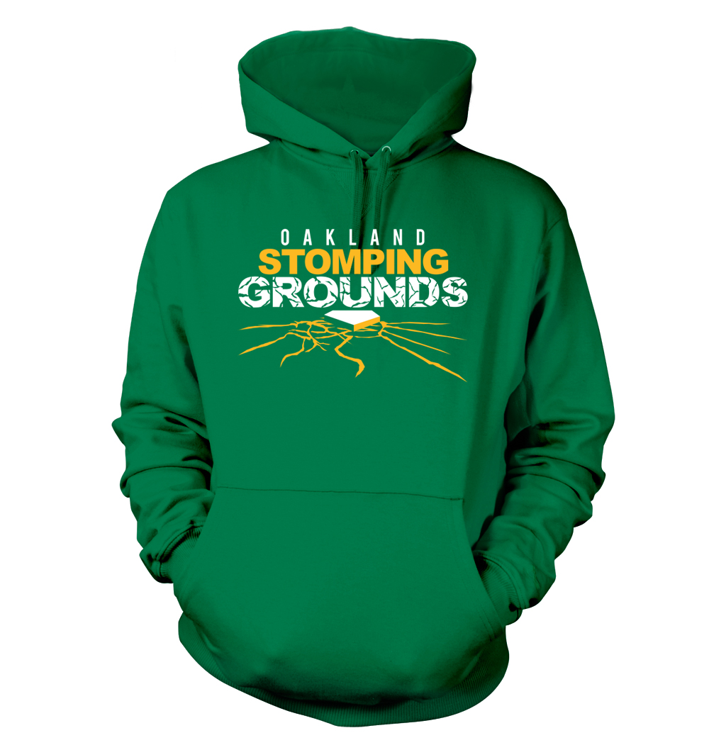 Stomping Grounds - Men's Hoodie - Oakland Athletics A's