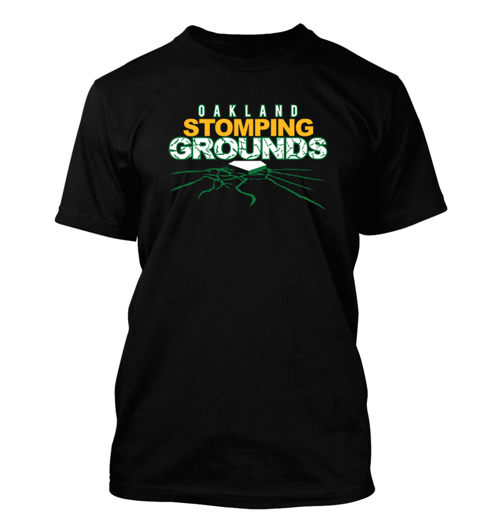 Stomping Grounds - Men's T-Shirt - Oakland Athletics A's