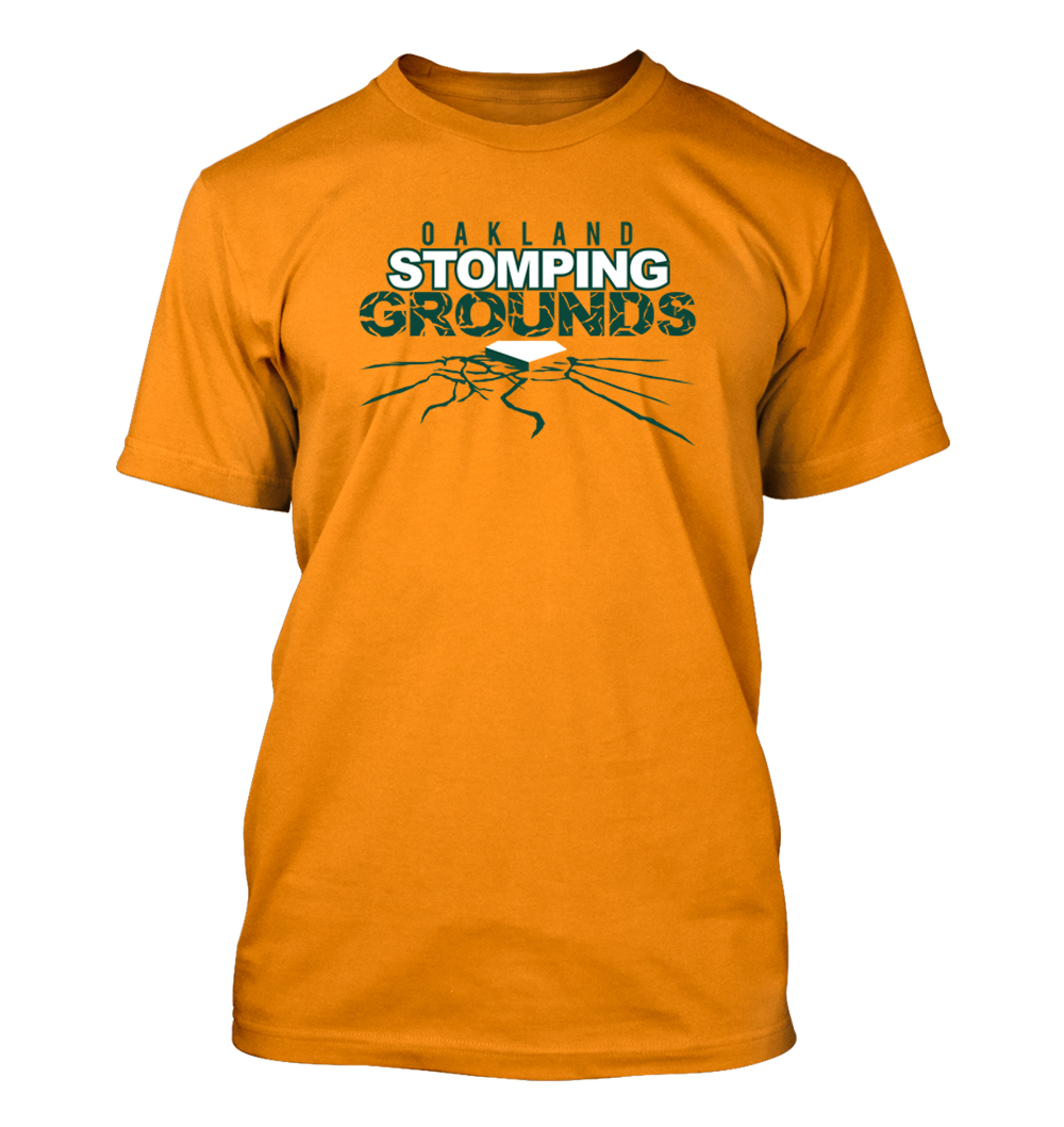 Stomping Grounds - Men's T-Shirt - Oakland Athletics A's