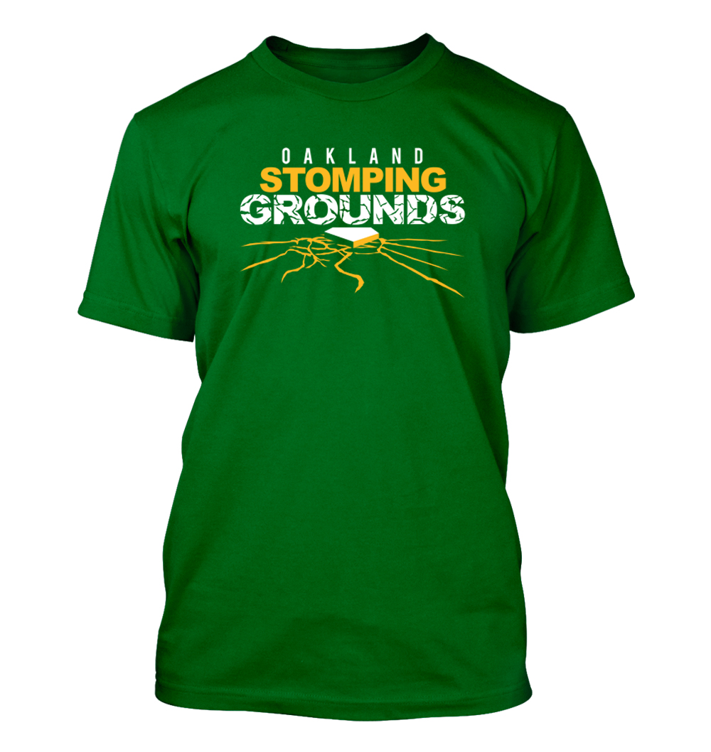 Stomping Grounds - Men's T-Shirt - Oakland Athletics A's