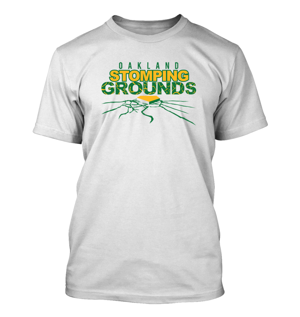 Stomping Grounds - Men's T-Shirt - Oakland Athletics A's