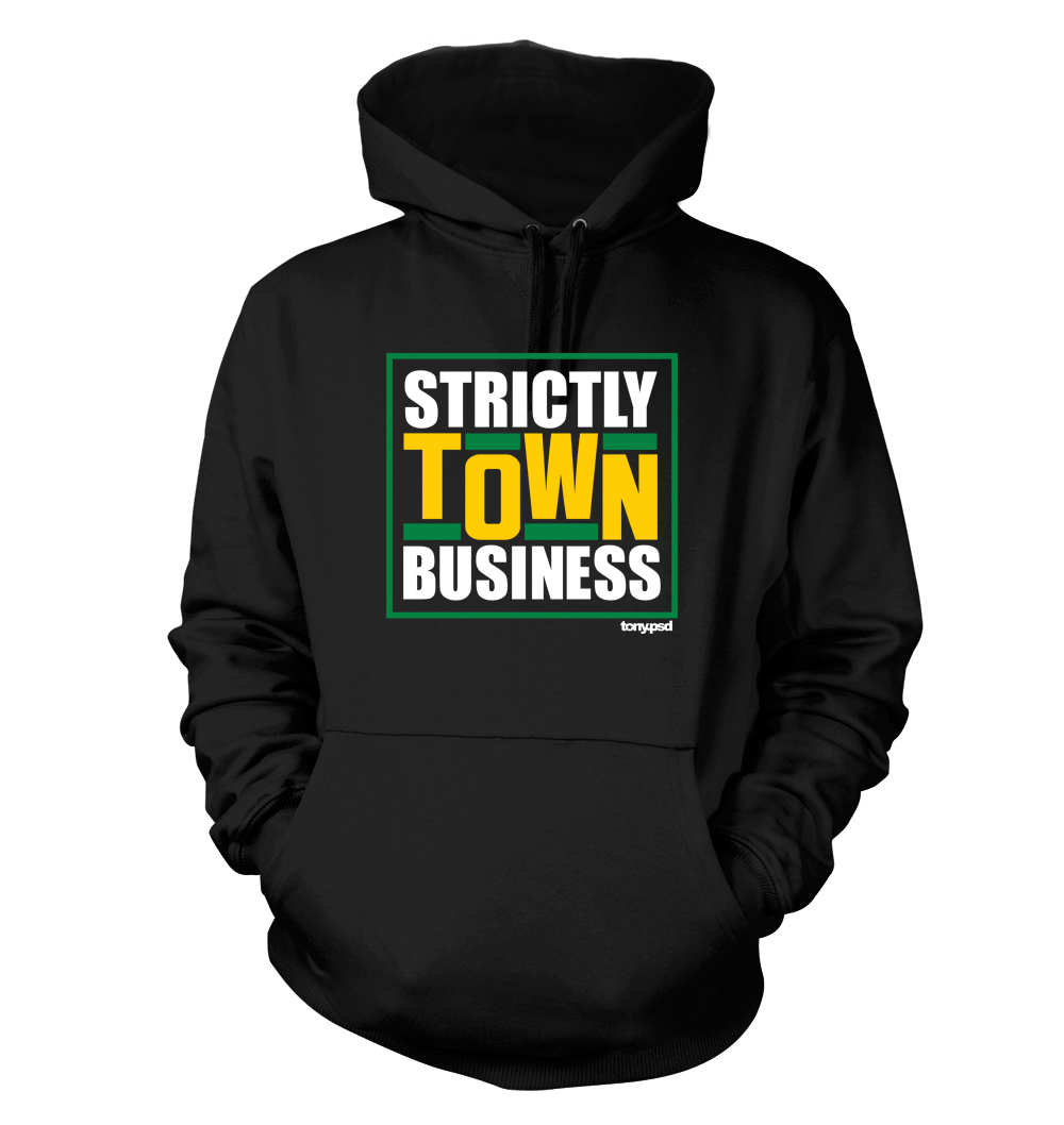 Strictly Town Business - Men's Hoodie - Oakland Athletics A's