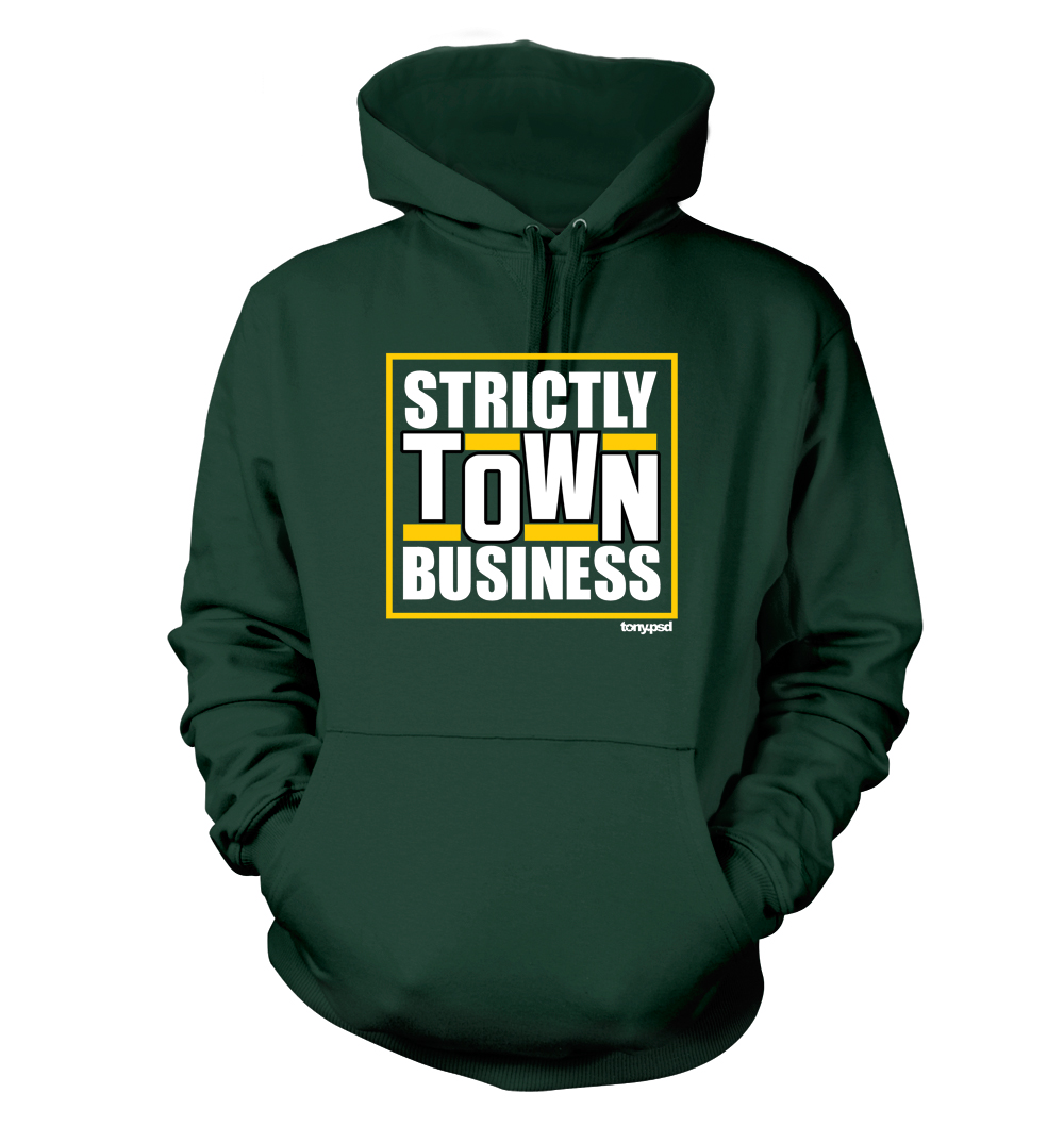 Strictly Town Business - Men's Hoodie - Oakland Athletics A's