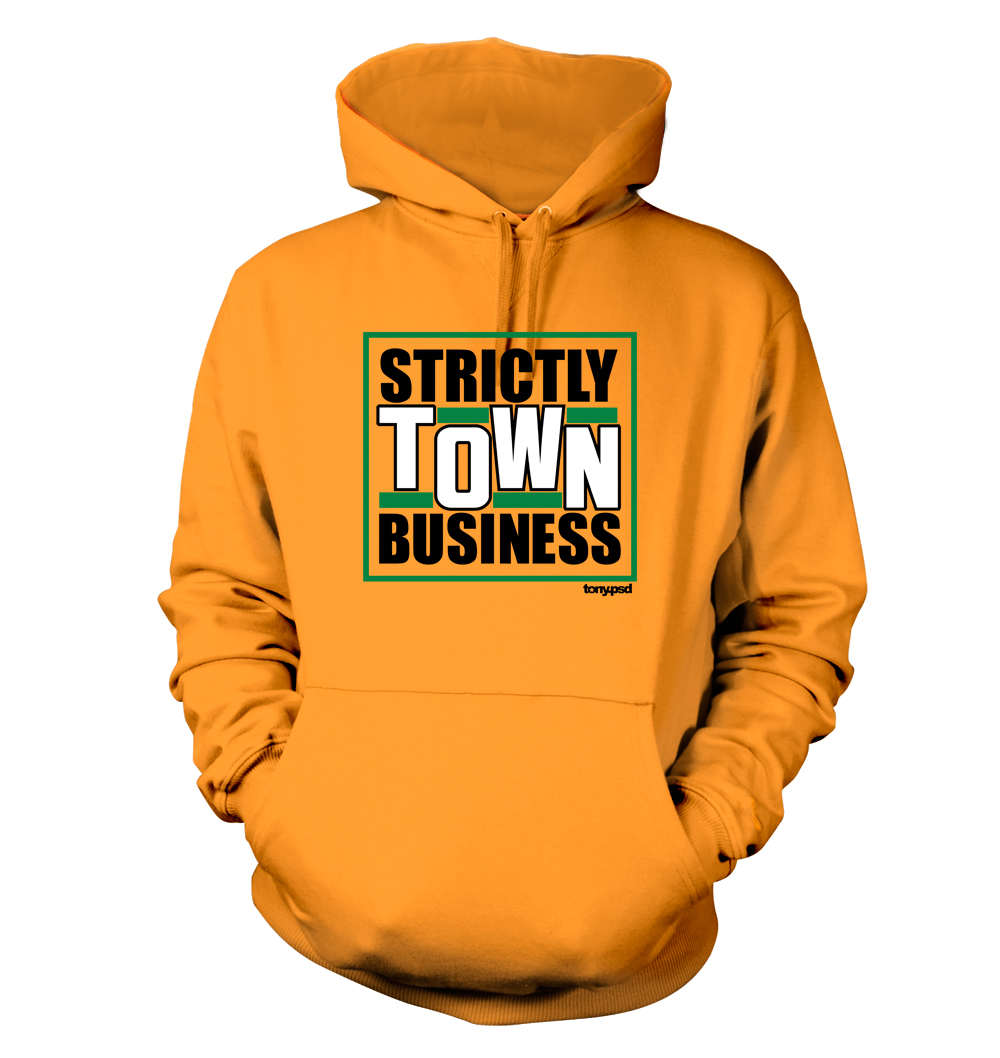 Strictly Town Business - Men's Hoodie - Oakland Athletics A's