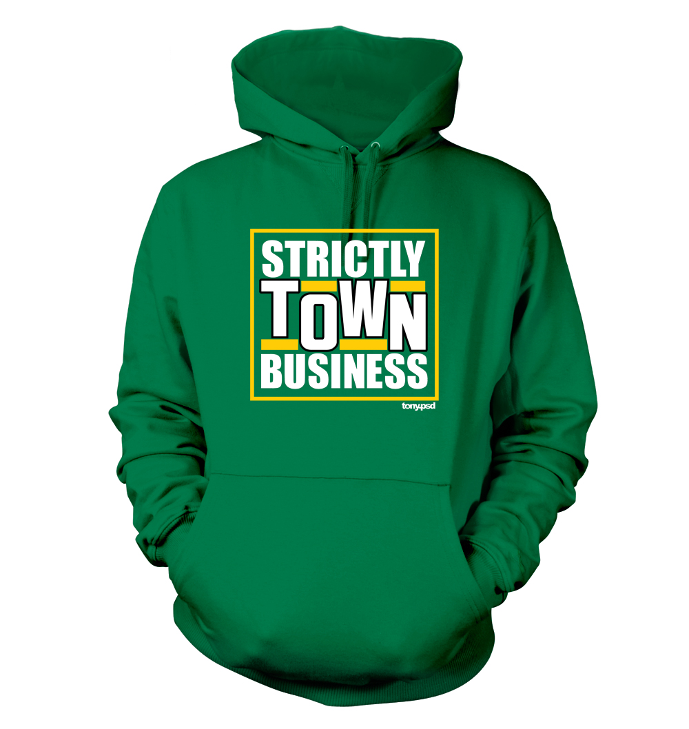 Strictly Town Business - Men's Hoodie - Oakland Athletics A's