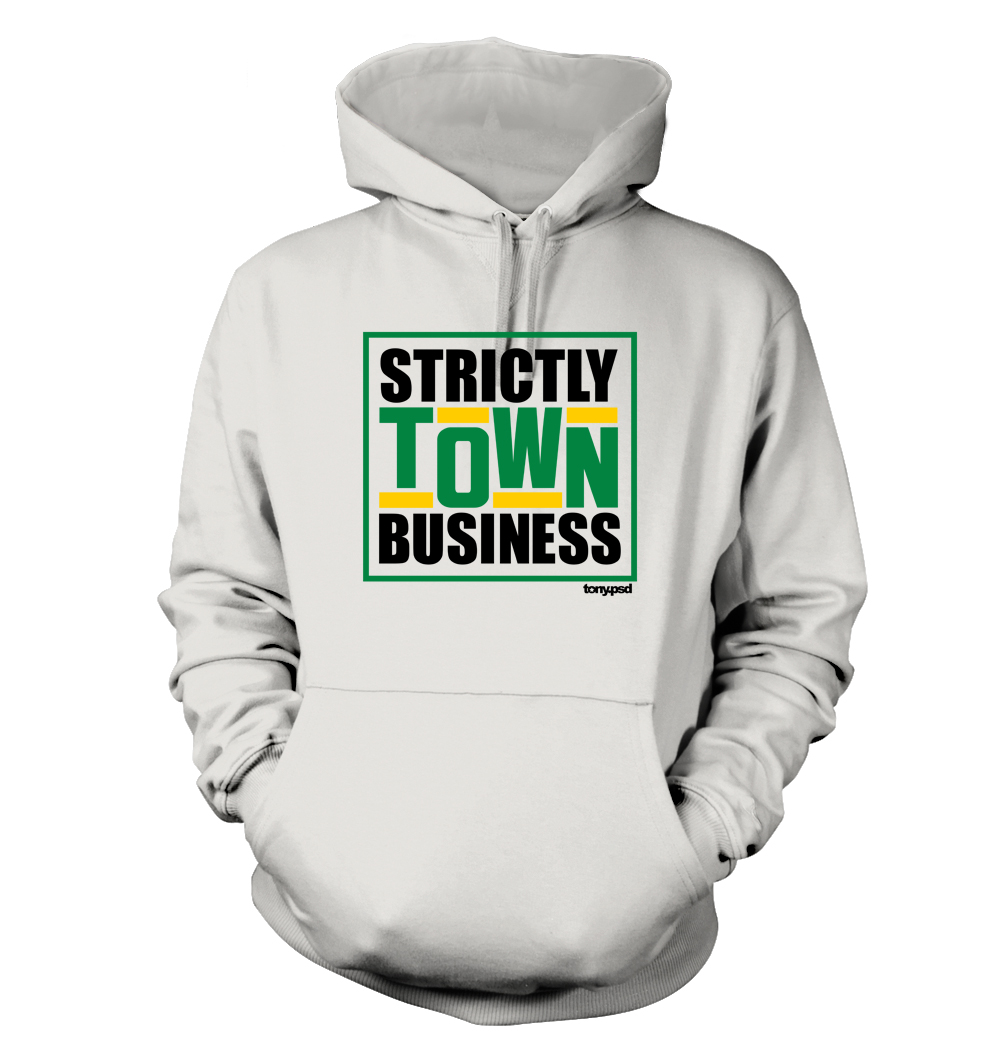 Strictly Town Business - Men's Hoodie - Oakland Athletics A's