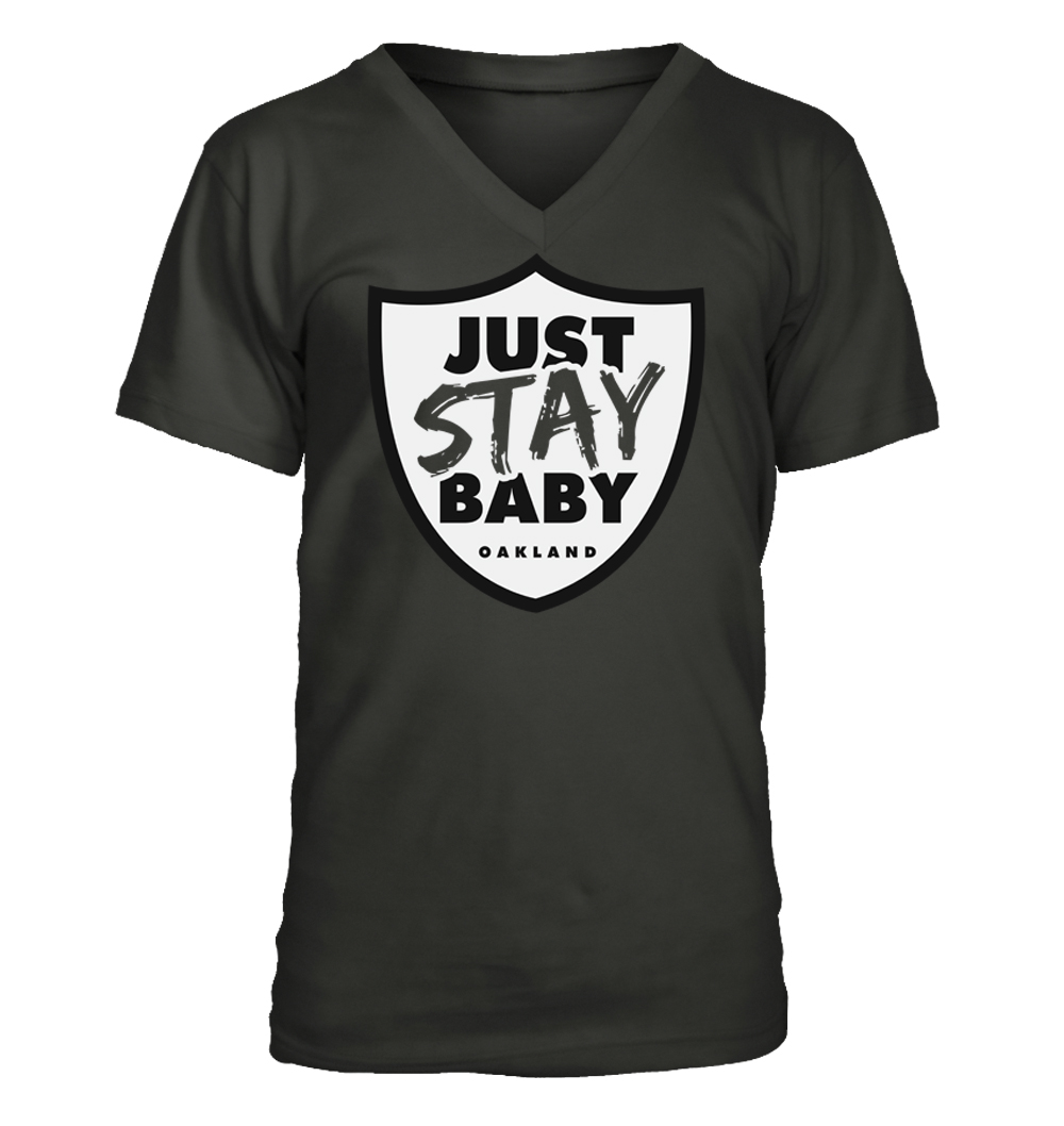 Camiseta para hombre The Nation Ya Love 2 Hate - cuello en V - Oakland Raiders - Imagen 4 de 4
