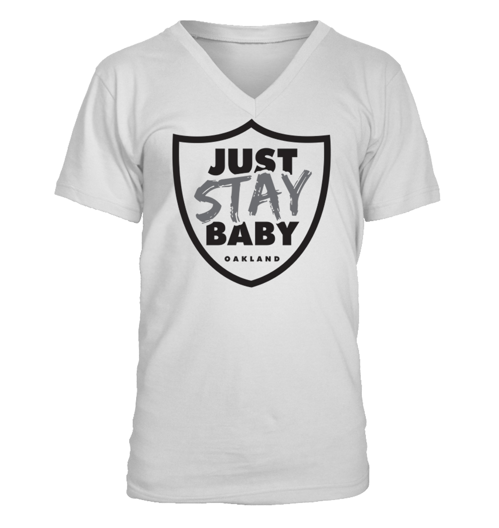 Camiseta para hombre The Nation Ya Love 2 Hate - cuello en V - Oakland Raiders - Imagen 3 de 4