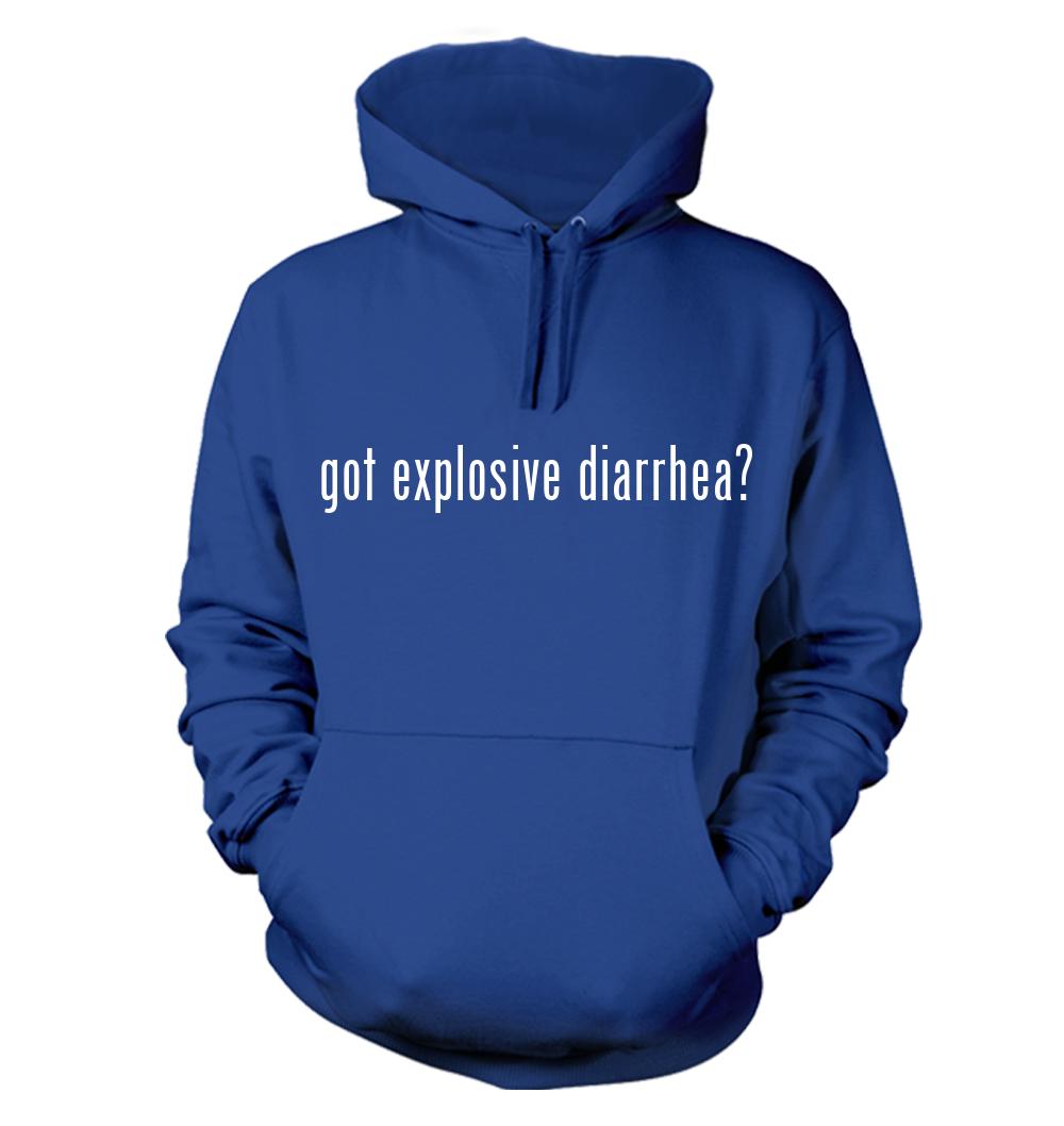¿Tienes diarrea explosiva? - Sudadera con capucha divertida para hombre NUEVA RARA - Imagen 7 de 8