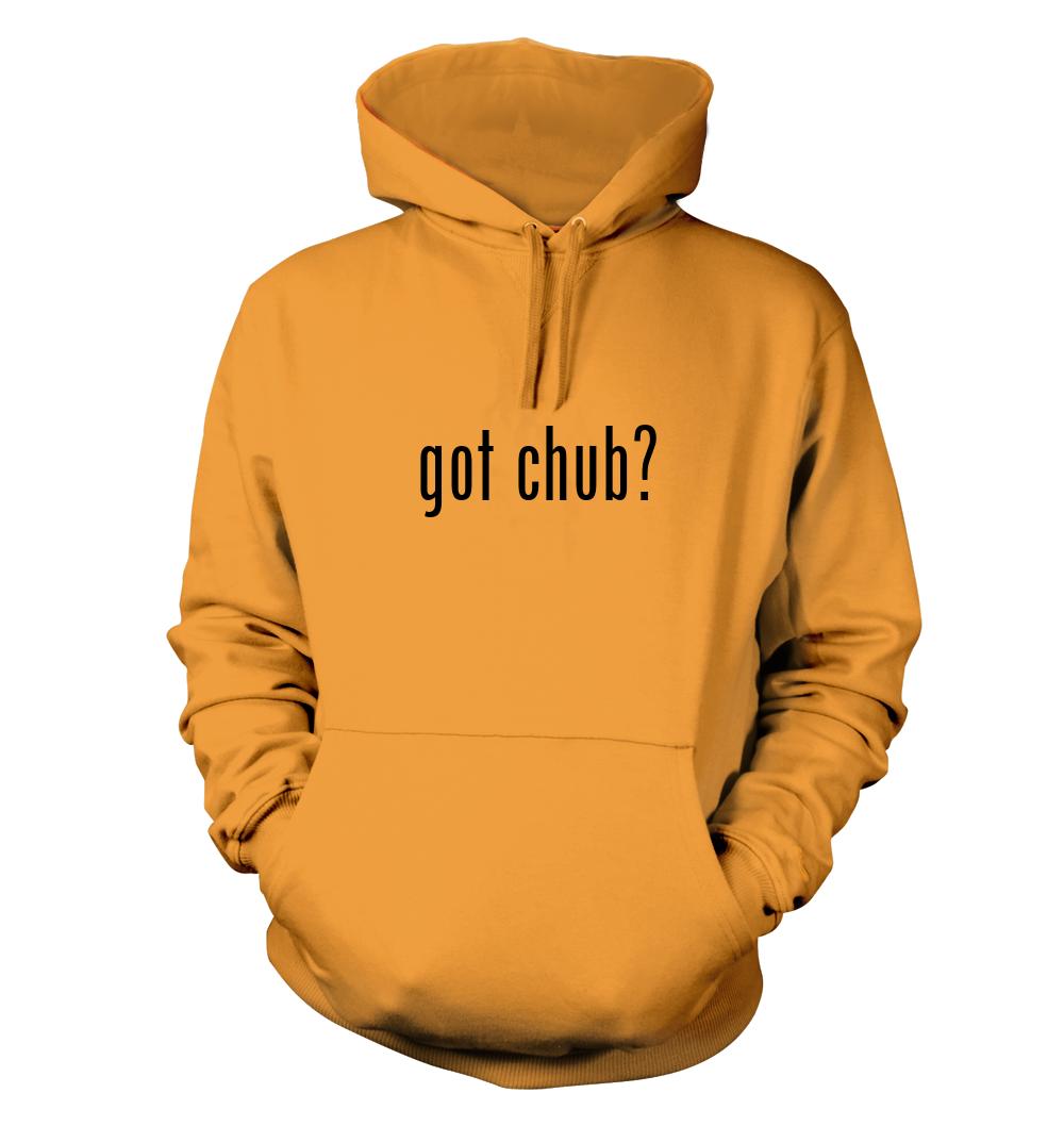 got chub? - Men's Funny Hoodie NEW RARE - Picture 4 of 8