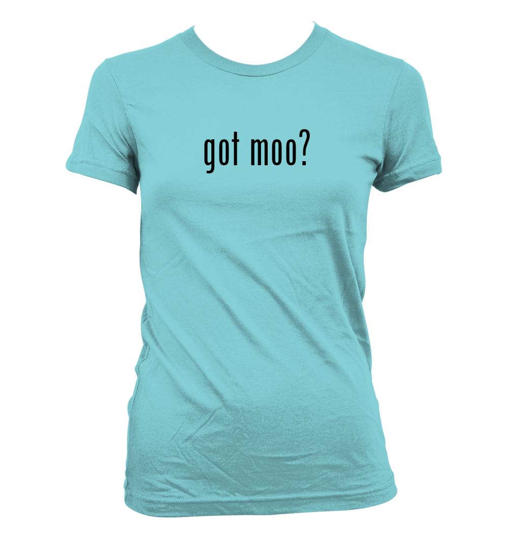 got moo? - Cute Funny Junior's Cut Women's T-Shirt NEW RARE - Picture 12 of 14