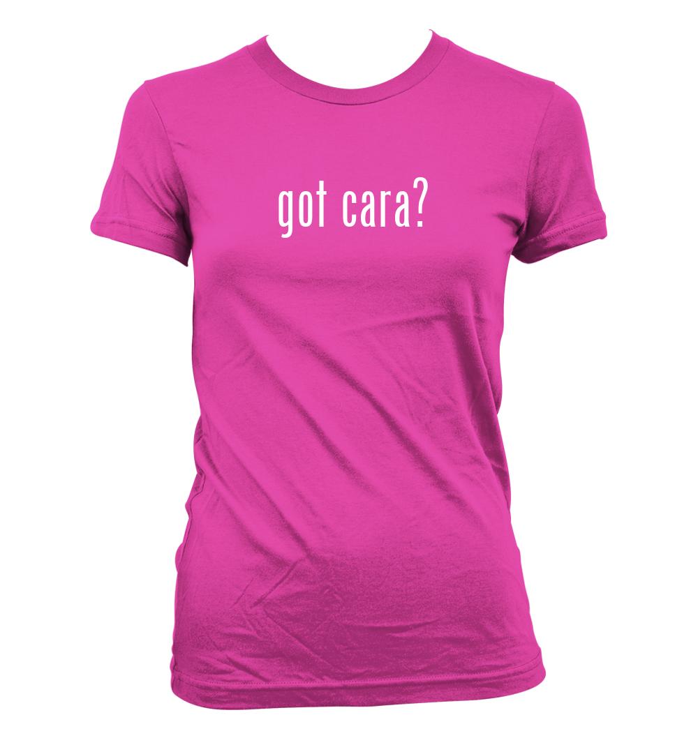 got cara? - Cute Funny Junior's Cut Women's T-Shirt NEW RARE - Picture 7 of 14