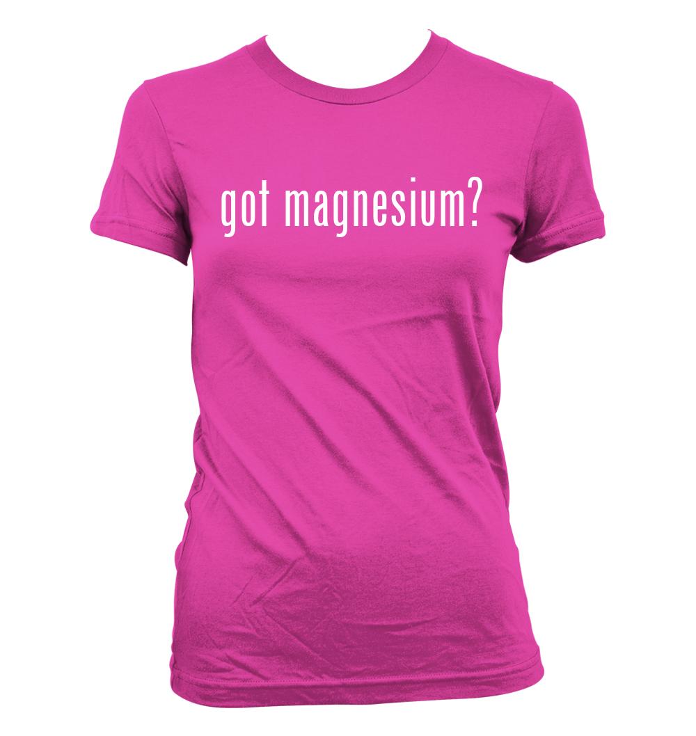 hab magnesium? - Süßes lustiges Junior's Cut Damen T-Shirt NEU RAR - Bild 7 von 14