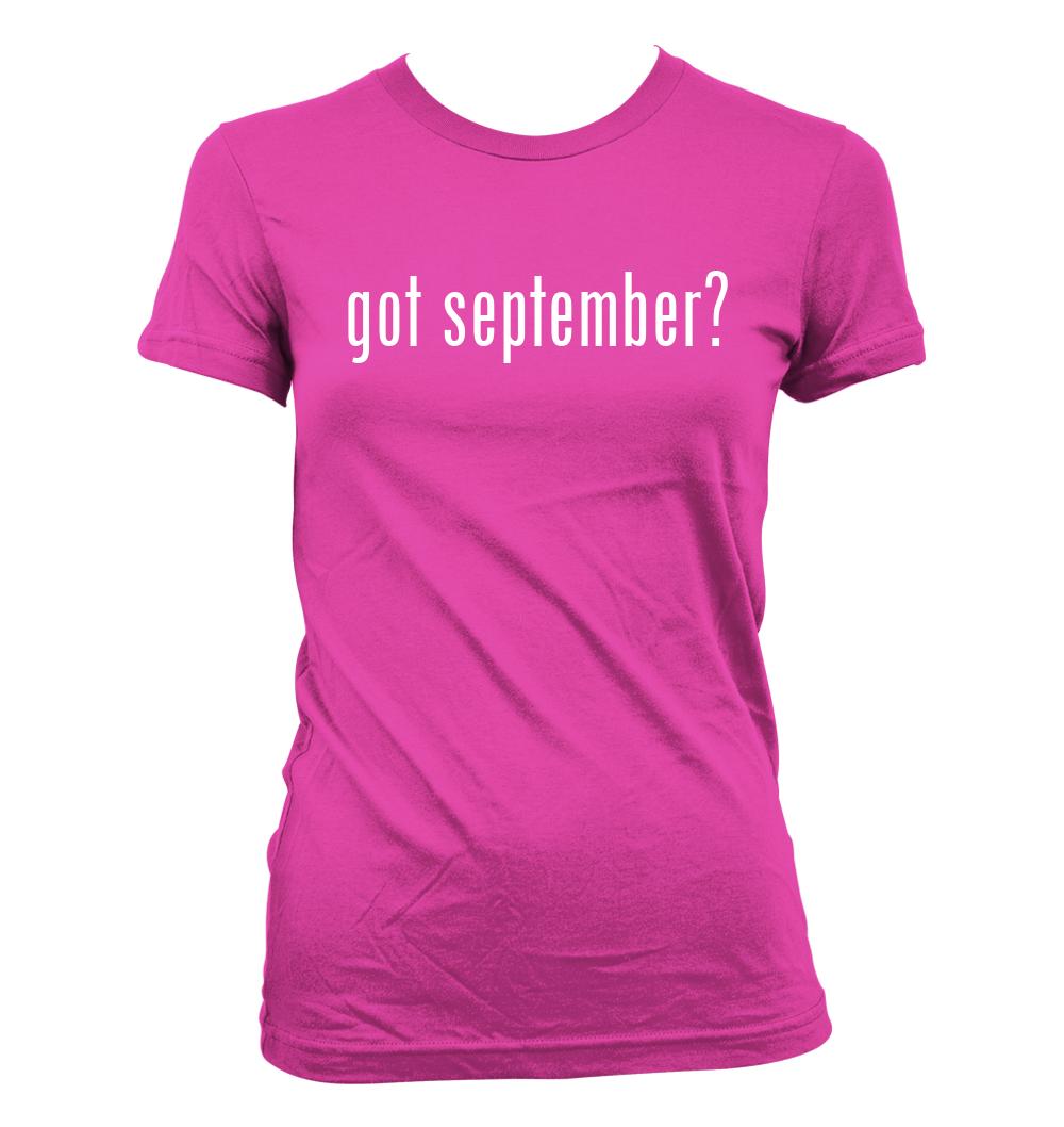 september bekommen? - Süßes lustiges Junior's Cut Damen T-Shirt NEU RAR - Bild 7 von 14