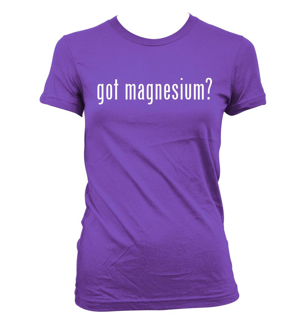 hab magnesium? - Süßes lustiges Junior's Cut Damen T-Shirt NEU RAR - Bild 13 von 14