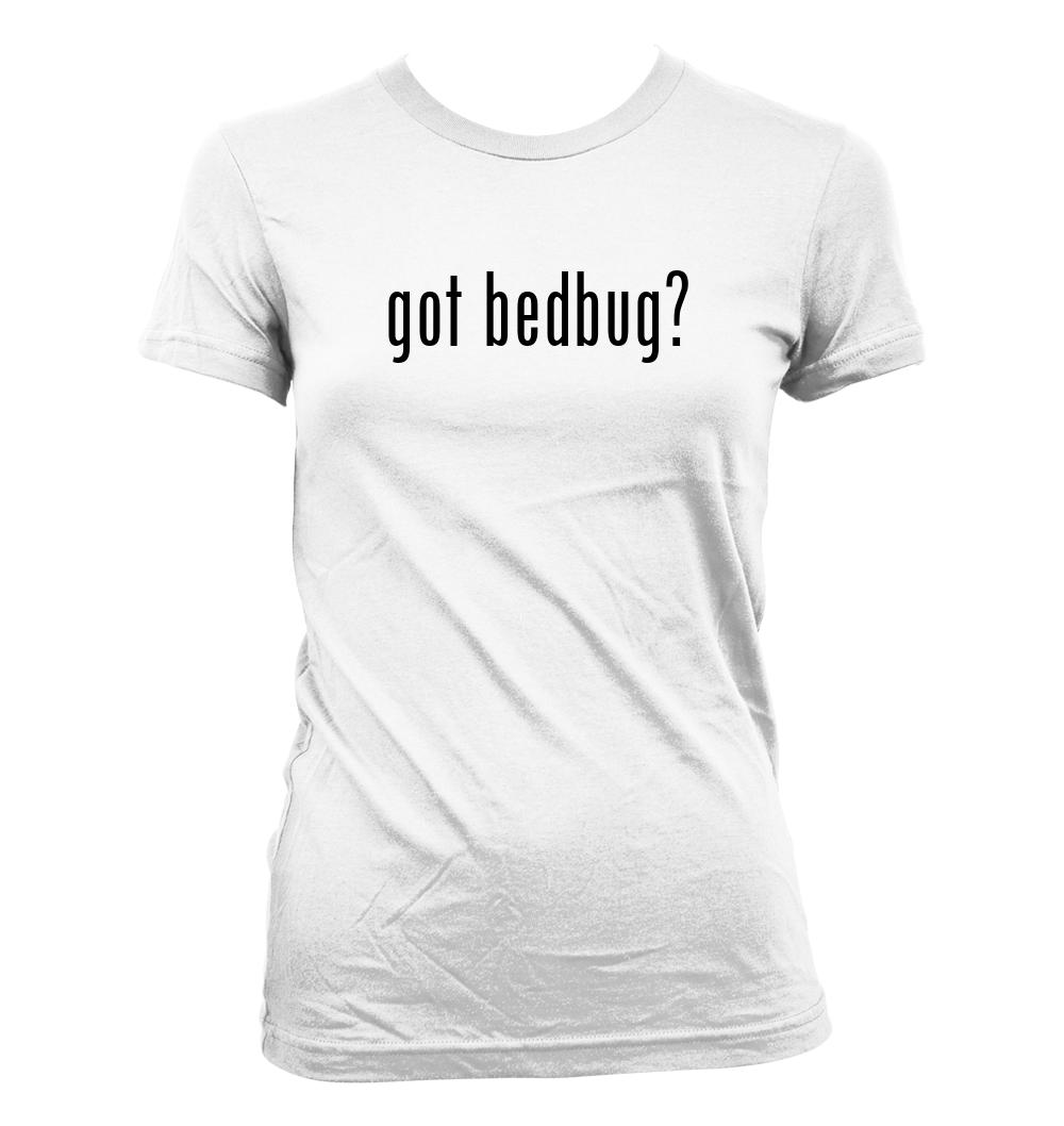 got bedbug? - Cute Funny Junior's Cut Women's T-Shirt NEW RARE - Picture 4 of 14