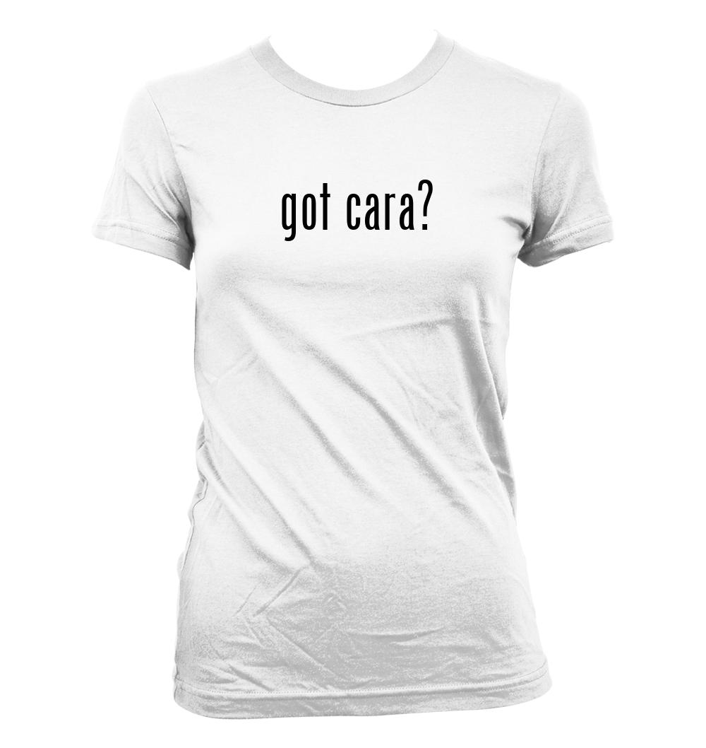 got cara? - Cute Funny Junior's Cut Women's T-Shirt NEW RARE - Picture 4 of 14