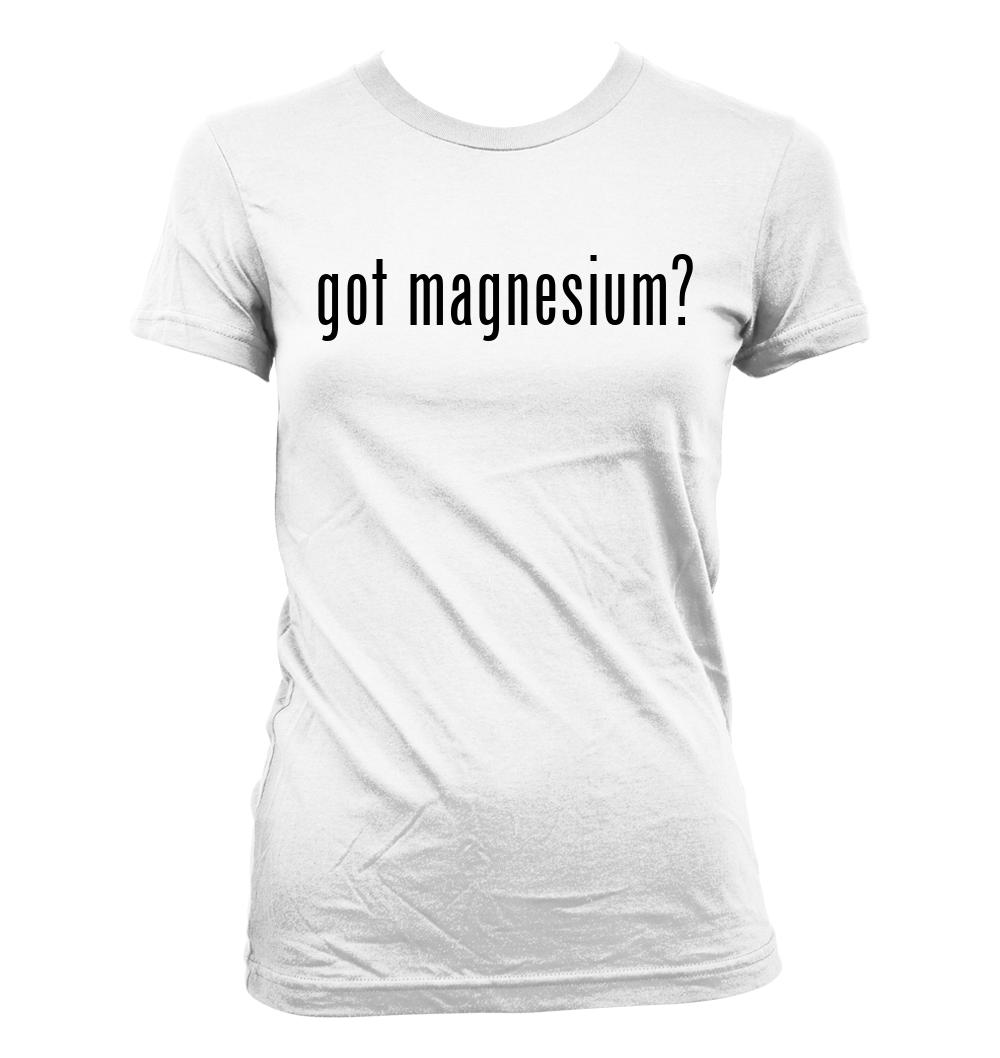 hab magnesium? - Süßes lustiges Junior's Cut Damen T-Shirt NEU RAR - Bild 4 von 14