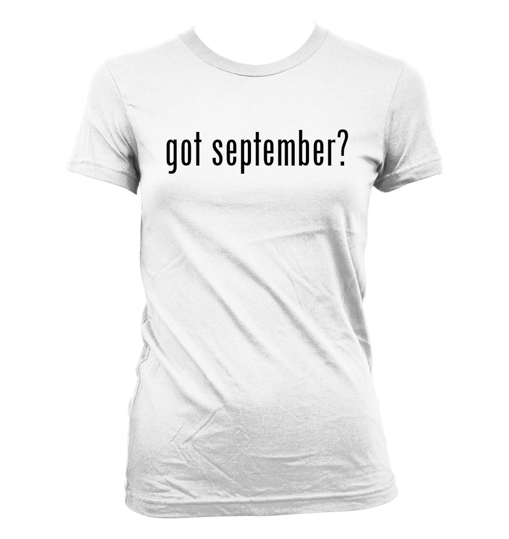 september bekommen? - Süßes lustiges Junior's Cut Damen T-Shirt NEU RAR - Bild 4 von 14