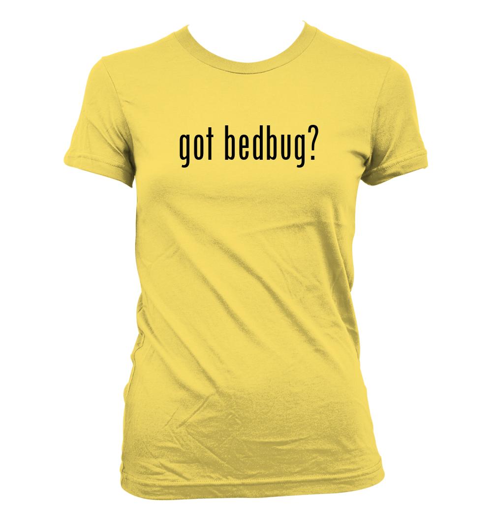 got bedbug? - Cute Funny Junior's Cut Women's T-Shirt NEW RARE - Picture 8 of 14