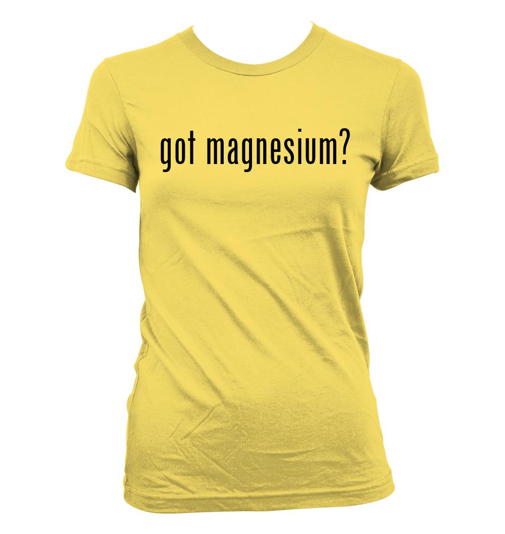 hab magnesium? - Süßes lustiges Junior's Cut Damen T-Shirt NEU RAR - Bild 8 von 14
