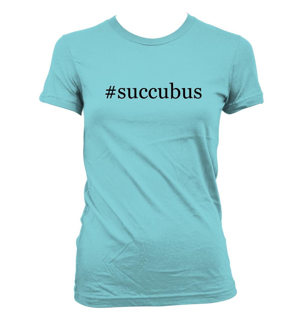 #succubus - Cute Funny Hashtag Junior's Cut Women's T-Shirt NEW RARE