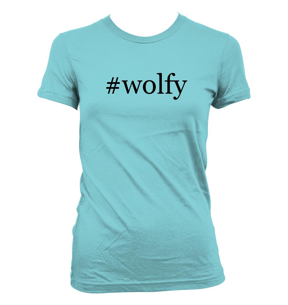 #wolfy - Cute Funny Hashtag Junior's Cut Women's T-Shirt NEW RARE - Picture 12 of 14