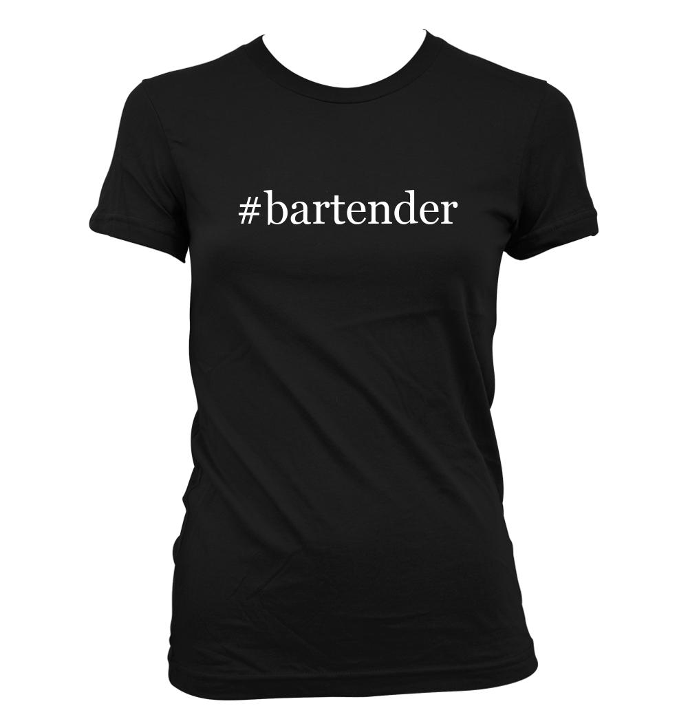 #bartender - Cute Funny Hashtag Junior's Cut Women's T-Shirt NEW RARE - Picture 2 of 14