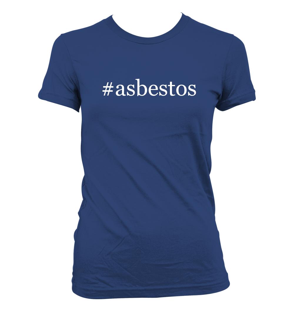 #asbestos - Cute Funny Hashtag Junior's Cut Women's T-Shirt NEW RARE