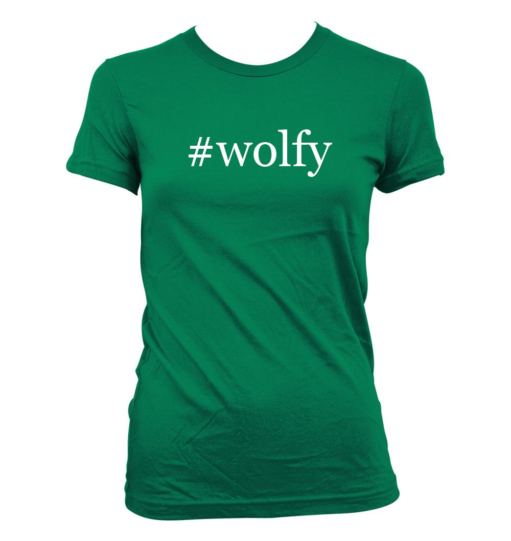 #wolfy - Cute Funny Hashtag Junior's Cut Women's T-Shirt NEW RARE - Picture 9 of 14