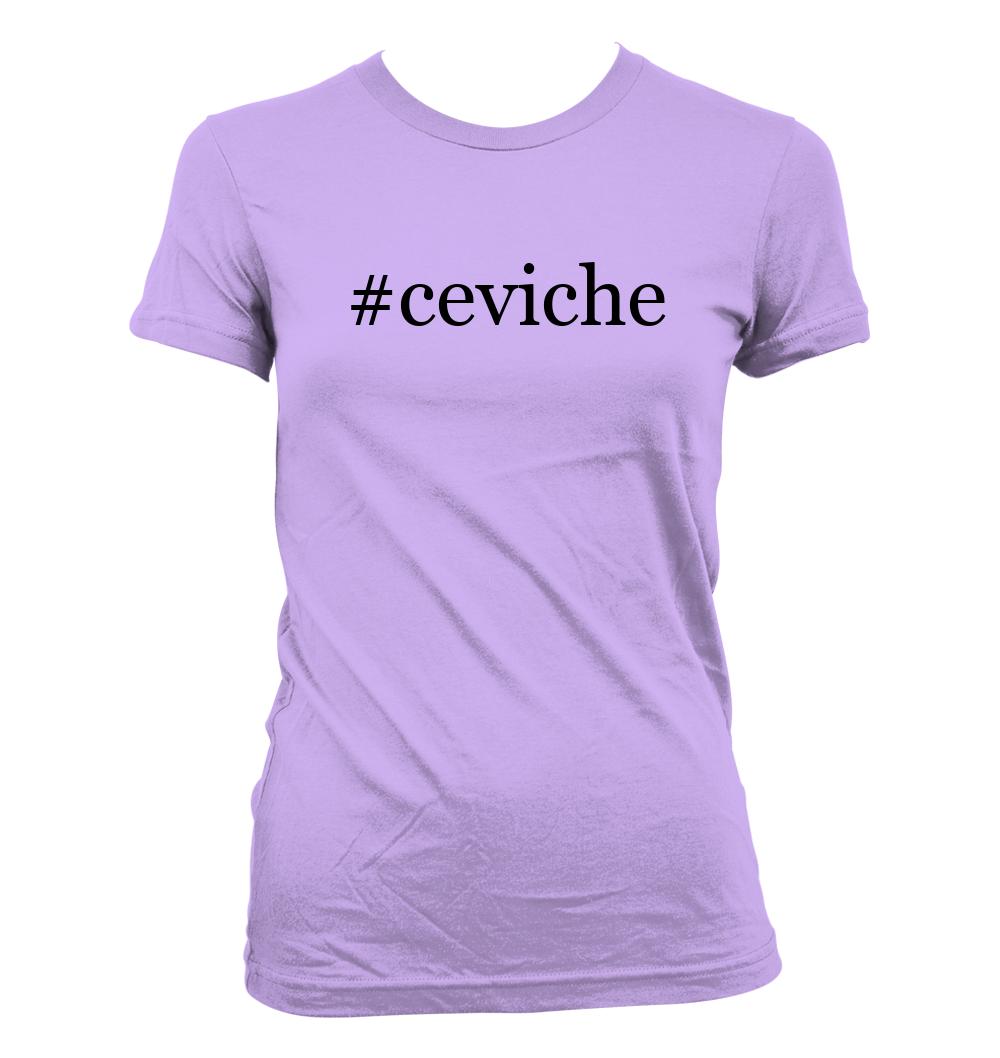 #ceviche - süßes lustiges Hashtag Junior's Cut Damen T-Shirt NEU RAR - Bild 14 von 14