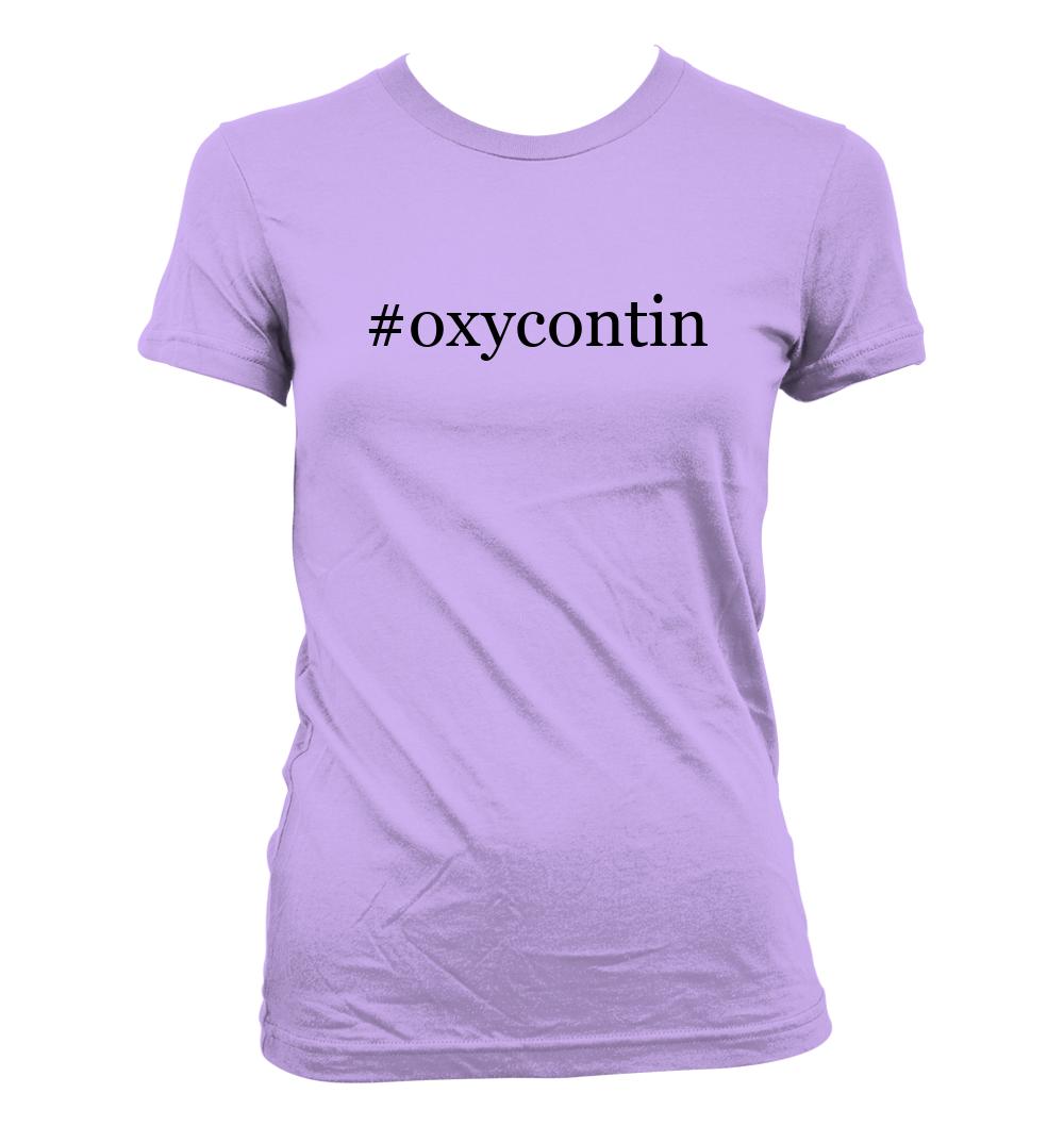 #oxycontin - Cute Funny Hashtag Junior's Cut Women's T-Shirt NEW RARE - Picture 14 of 14