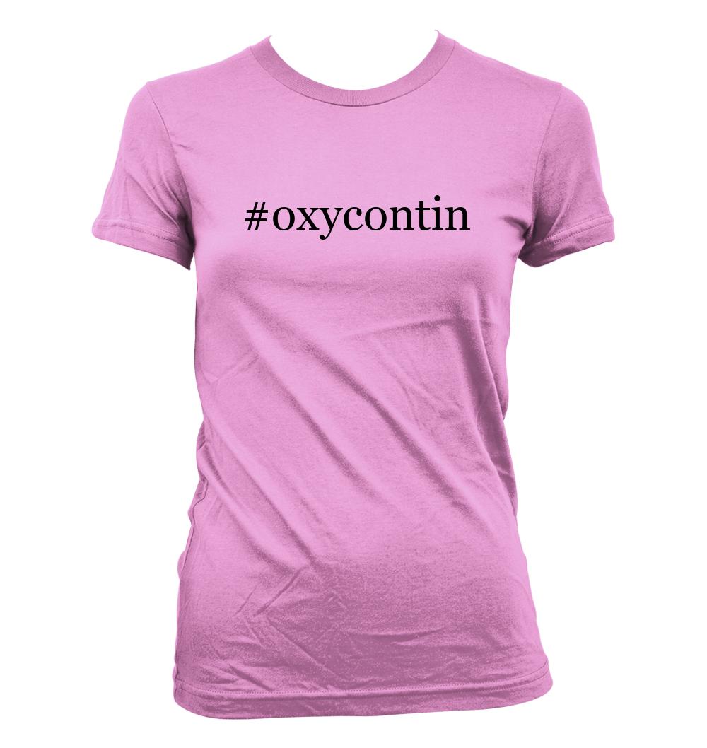#oxycontin - Cute Funny Hashtag Junior's Cut Women's T-Shirt NEW RARE - Picture 6 of 14