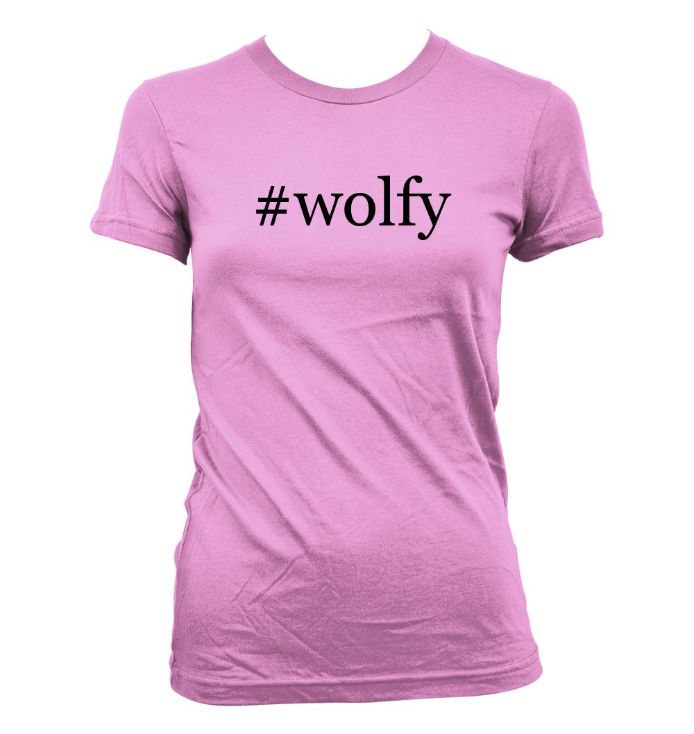 #wolfy - Cute Funny Hashtag Junior's Cut Women's T-Shirt NEW RARE - Picture 6 of 14