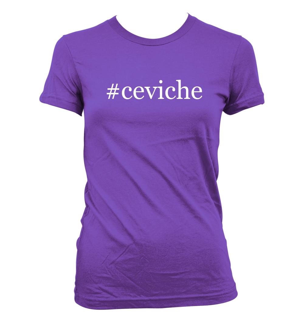 #ceviche - süßes lustiges Hashtag Junior's Cut Damen T-Shirt NEU RAR - Bild 13 von 14