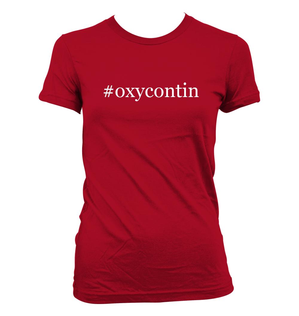 #oxycontin - Cute Funny Hashtag Junior's Cut Women's T-Shirt NEW RARE - Picture 5 of 14