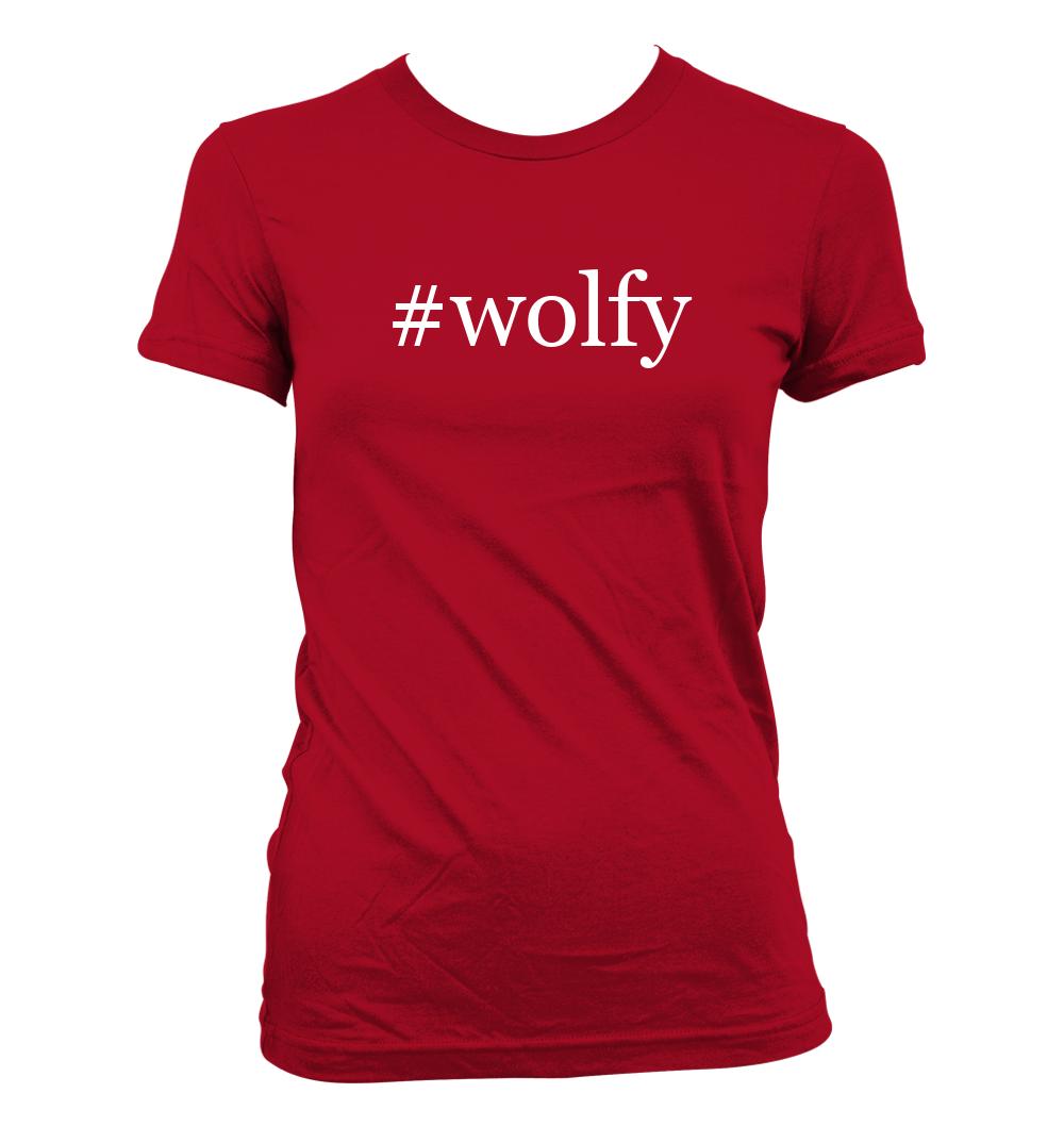 #wolfy - Cute Funny Hashtag Junior's Cut Women's T-Shirt NEW RARE - Picture 5 of 14