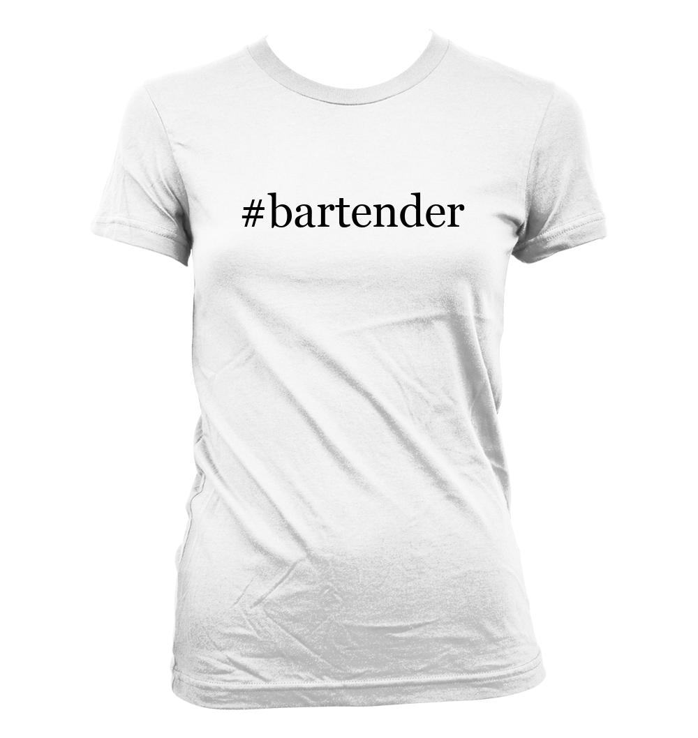 #bartender - Cute Funny Hashtag Junior's Cut Women's T-Shirt NEW RARE - Picture 4 of 14