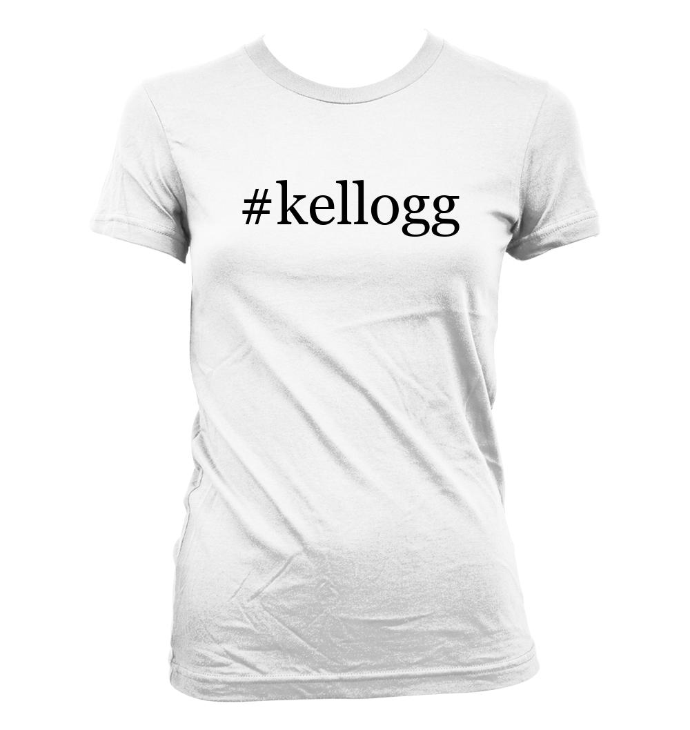 #kellogg - Cute Funny Hashtag Junior's Cut Women's T-Shirt NEW RARE - Picture 4 of 14