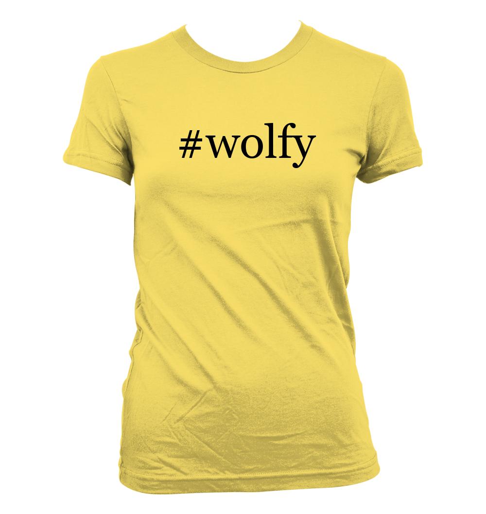 #wolfy - Cute Funny Hashtag Junior's Cut Women's T-Shirt NEW RARE - Picture 8 of 14